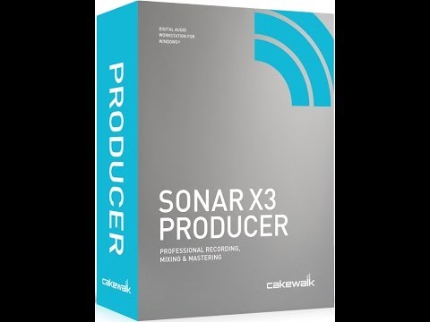 cakewalk sonar x3 producer